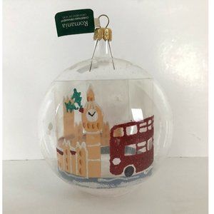 Christmas Ornament London Glass Ornament NEW
